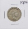 1914 Barber Head Quarter Coin
