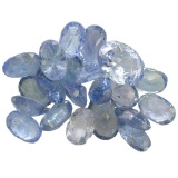 11.48 ctw Oval Mixed Tanzanite Parcel
