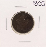 1805 Draped Bust Half Cent Coin