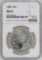 1899 $1 Morgan Silver Dollar Coin NGC MS62