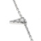 0.31 ctw Diamond Necklace - 18KT White Gold