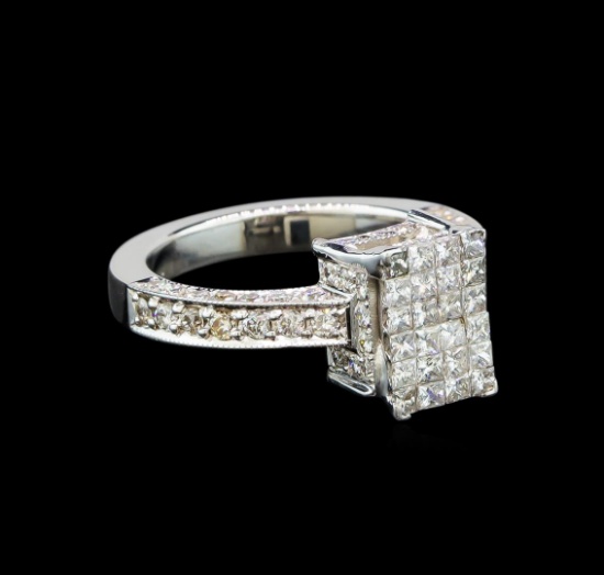 18KT White Gold 1.42 ctw Diamond Ring