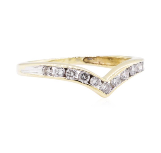 0.25 ctw Diamond Ring - 14KT Yellow Gold