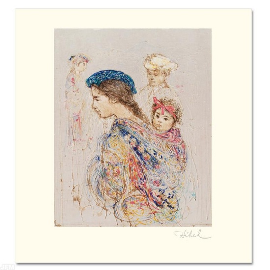 Guatemalan Mother and Baby by Hibel (1917-2014)