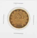 1886S $10 Liberty Gold Coin VF