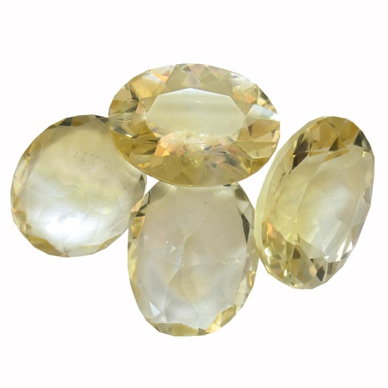 30.41 ctw Oval Mixed Citrine Quartz Parcel