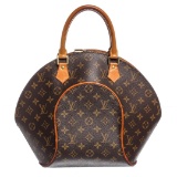 Louis Vuitton Monogram Canvas Leather Ellipse GM Bag