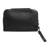 Louis Vuitton Black Taiga Leather Baikal Wristlet Clutch Bag