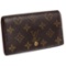 Louis Vuitton Monogram Canvas Leather Porte Monnaie Billets Tresor Wallet