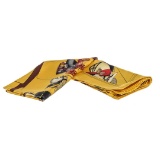 Hermes Yellow Multicolor Carrosserie Silk Scarf 90