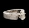 14KT White Gold 1.63 ctw Diamond Ring