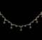 1.22 ctw Diamond Necklace - 14KT White Gold