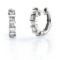 Platinum 0.51CTW Diamond Earring, (H-I)