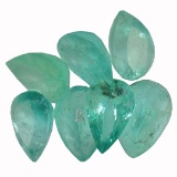 4.9 ctw Pear Mixed Emerald Parcel