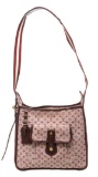 Louis Vuitton Burgundy Mini Monogram Canvas Leather Besace Mary Kate Crossbody B