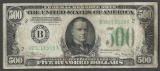 1934 $500 Federal Reserve Note New York