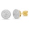 14k Gold 0.3CTW Diamond Earrings, (I1-I2/G-H)