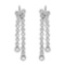 14k White Gold 0.98CTW Diamond Earring, (I1-I2/H-I)