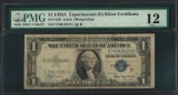 1935A $1 Experimental Silver Certificate Note Fr.1610 PMG Fine 12