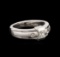 14KT White Gold 0.31 ctw Diamond Ring