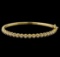 0.75 ctw Diamond Bracelet - 14KT Yellow Gold