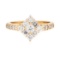 0.75 ctw Diamond Ring - 14KT Rose Gold