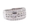 1.60 ctw Diamond Ring - 14KT White Gold