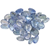 20.58 ctw Oval Mixed Tanzanite Parcel