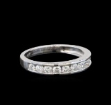 0.62 ctw Diamond Band - 14KT White Gold