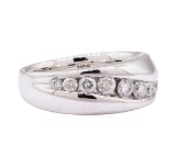 1.20 ctw Diamond Band - 14KT White Gold