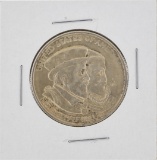 1924 Huguenot-Walloon Tercentary Commemorative Half Dollar Coin