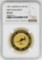 1991 $100 Australia Grey Kangaroo Gold Coin NGC MS68