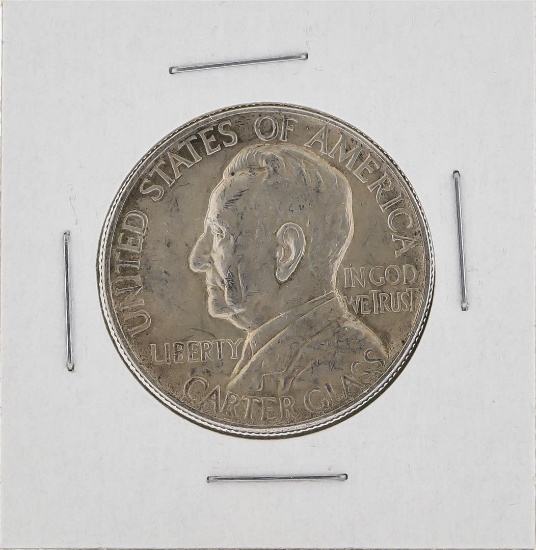 1936 Lynchburg Virginia Sesquicentennial Commemorative Half Dollar Coin