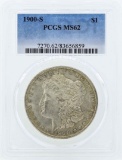 1900-S $1 Morgan Silver Dollar Coin PCGS MS62