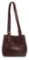 Coach Dark Brown Leather Vintage Shoulder Handbag