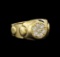 0.74 ctw Diamond Ring - 14KT Yellow Gold