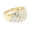 1 ctw Diamond Ring - 14KT Yellow Gold