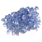 14.2 ctw Oval Mixed Tanzanite Parcel