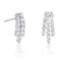 14k White Gold 1.00CTW Diamond Earring, (I1-I2/H-I)