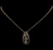 2.02 ctw Diamond Pendant With Chain - 14KT Rose Gold