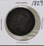 1829 Capped Bust Half Dollar Coin