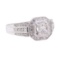 2.16 ctw Diamond Ring - 18KT White Gold