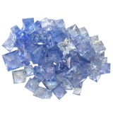 16.48 ctw Square Mixed Tanzanite Parcel