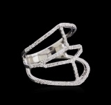 0.63 ctw Diamond Ring - 14KT White Gold