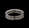 0.55 ctw Diamond Ring - 18KT White Gold