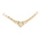 2.15 ctw Diamond Necklace - 14KT Yellow And White Gold