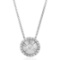14k Gold 0.12CTW Diamond Necklace, (SI2/H)