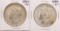 Lot of 1884-O & 1885-O $1 Morgan Silver Dollar Coins