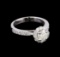 1.22 ctw Diamond Ring - 14KT White Gold