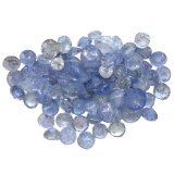 11.93 ctw Round Mixed Tanzanite Parcel